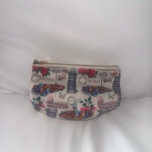 Stylish Rome Print Women's Clutch